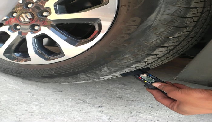 2024 Maruti Grand Vitara ALPHA PLUS HYBRID ECVT, Hybrid, Automatic, 17,157 km, tyre