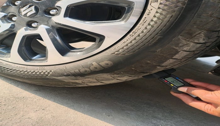 2024 Maruti Grand Vitara ALPHA PLUS HYBRID ECVT, Hybrid, Automatic, 17,157 km, tyre