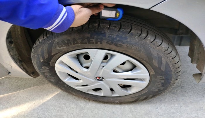 2017 Maruti Wagon R 1.0 LXI CNG, Petrol, Manual, 61,146 km, tyre