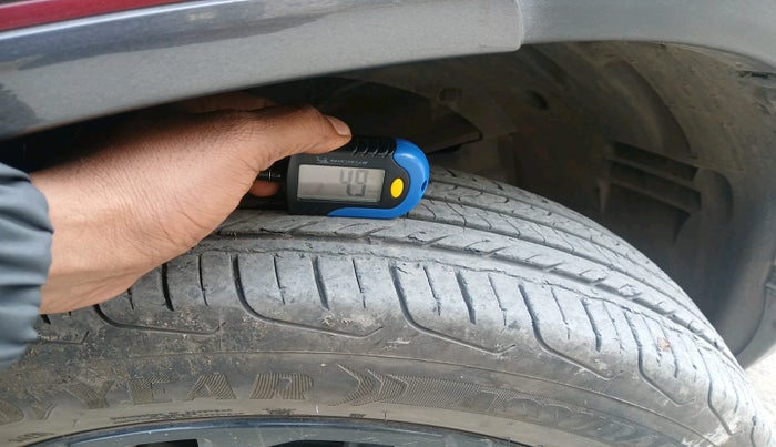 2023 Maruti FRONX DELTA PLUS 1.2L AGS, Petrol, Automatic, 31,737 km, tyre