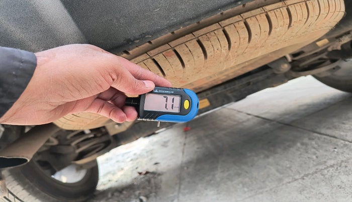 2021 Tata Safari XZA PLUS, Diesel, Automatic, 1,23,466 km, tyre