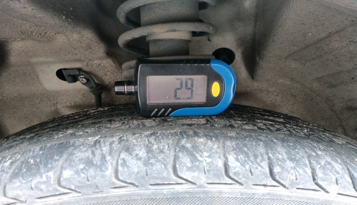 2017 Maruti Wagon R 1.0 VXI + (O) AMT, Petrol, Automatic, 48,417 km, tyre