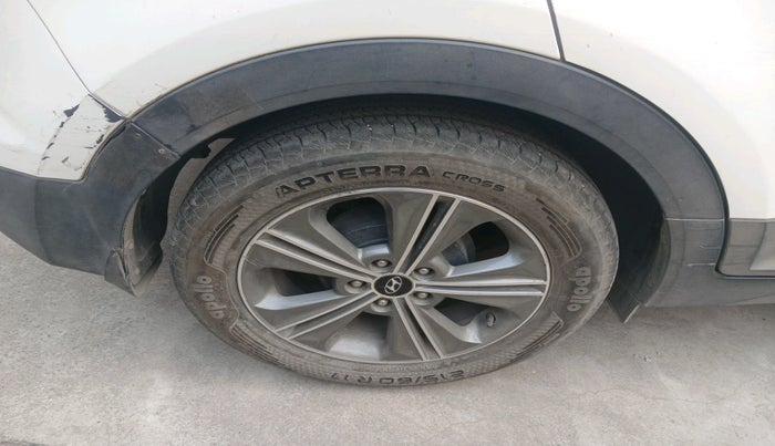 2017 Hyundai Creta SX PLUS AT 1.6 PETROL, Petrol, Automatic, 1,09,844 km, tyre