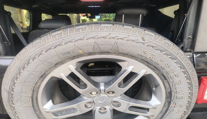 2024 Mahindra Thar LX D AT 4WD HT, Diesel, Automatic, 27,687 km, tyre