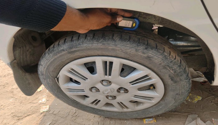 2013 Hyundai Santro Xing GLS, Petrol, Manual, 44,582 km, tyre