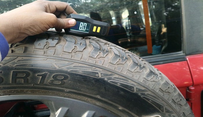 2021 Mahindra Thar LX HARD TOP 4WD MT, Diesel, Manual, 60,696 km, tyre