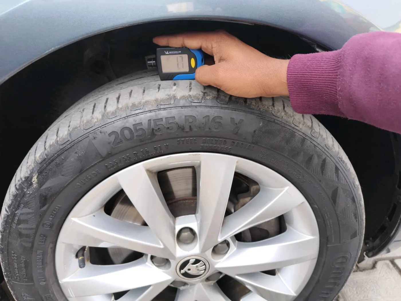 2019 Skoda Octavia L&K 1.8 TSI AT, Petrol, Automatic, 83,710 km, tyre