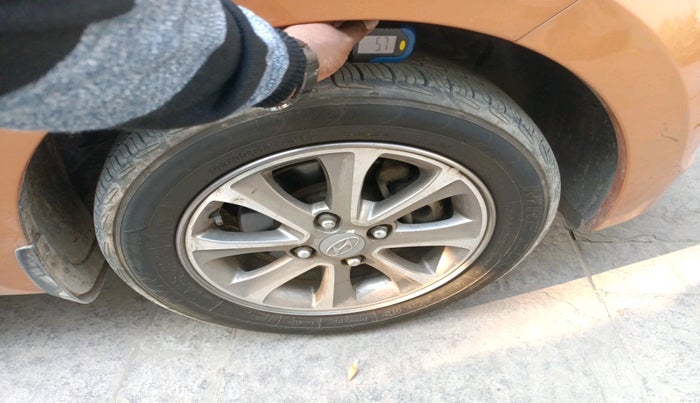 2016 Hyundai Grand i10 ASTA (O) 1.2 KAPPA VTVT, Petrol, Manual, 53,448 km, tyre