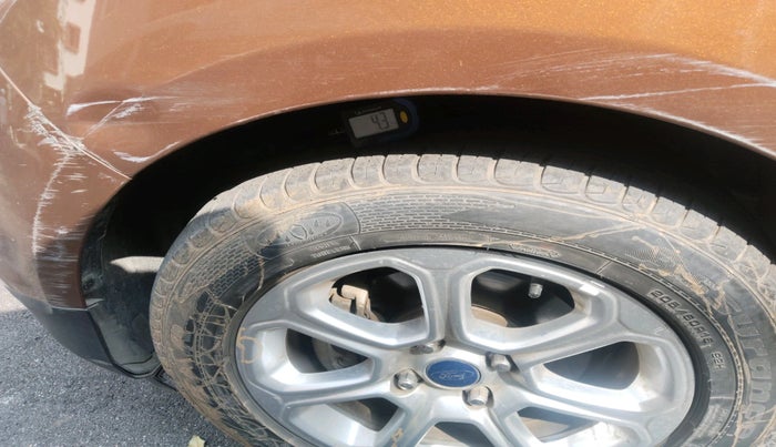 2018 Ford Ecosport TITANIUM + 1.5L PETROL AT, Petrol, Automatic, 30,089 km, tyre