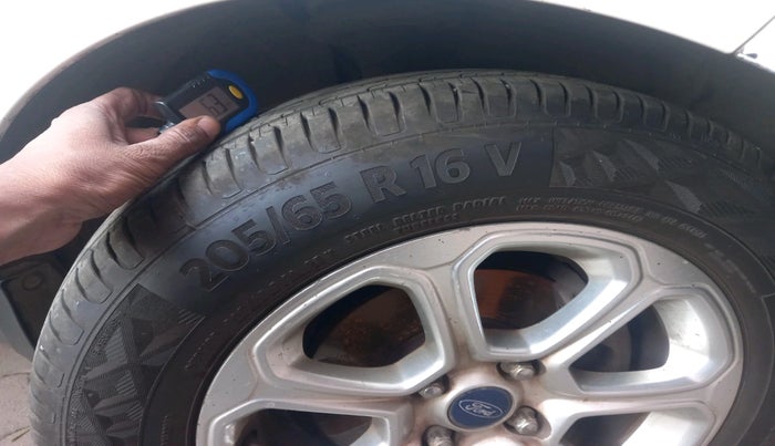 2018 Ford Ecosport TITANIUM + 1.5L PETROL AT, Petrol, Automatic, 1,07,608 km, tyre