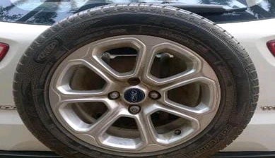 2018 Ford Ecosport TITANIUM + 1.5L PETROL AT, Petrol, Automatic, 1,07,608 km, tyre