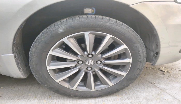 2019 Maruti Ciaz ALPHA  AT 1.5 SHVS PETROL, Petrol, Automatic, 71,397 km, tyre