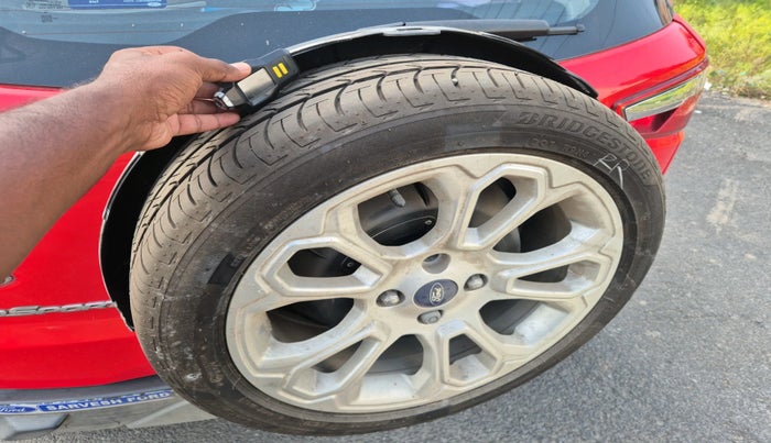 2018 Ford Ecosport TITANIUM + 1.5L PETROL AT, Petrol, Automatic, 59,089 km, tyre