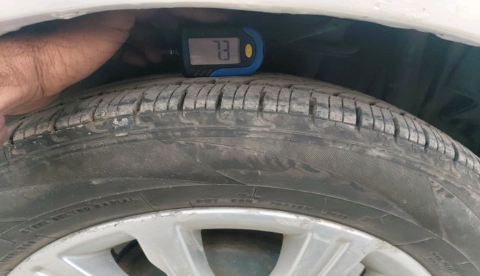 2017 Tata Tiago XZ PETROL, Petrol, Manual, 1,04,159 km, tyre