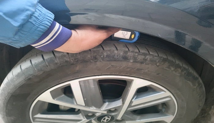 2024 Hyundai Verna SX(O) 1.5 MPI IVT , Petrol, Automatic, 22,349 km, tyre