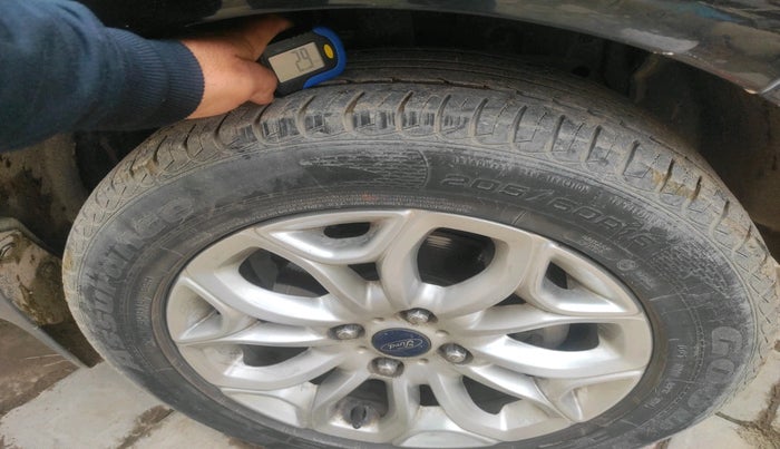 2017 Ford Ecosport TITANIUM 1.5L DIESEL, Diesel, Manual, 1,41,436 km, tyre