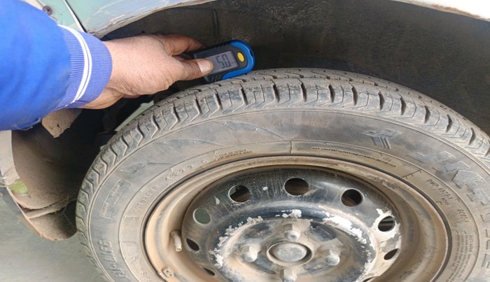 2014 Maruti Wagon R 1.0 LXI CNG, Petrol, Manual, 1,24,652 km, tyre