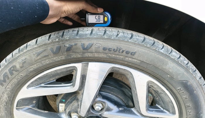 2023 Hyundai AURA SX 1.2 CNG, Petrol, Manual, 19,624 km, tyre