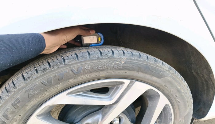 2023 Hyundai AURA SX 1.2 CNG, Petrol, Manual, 19,624 km, tyre