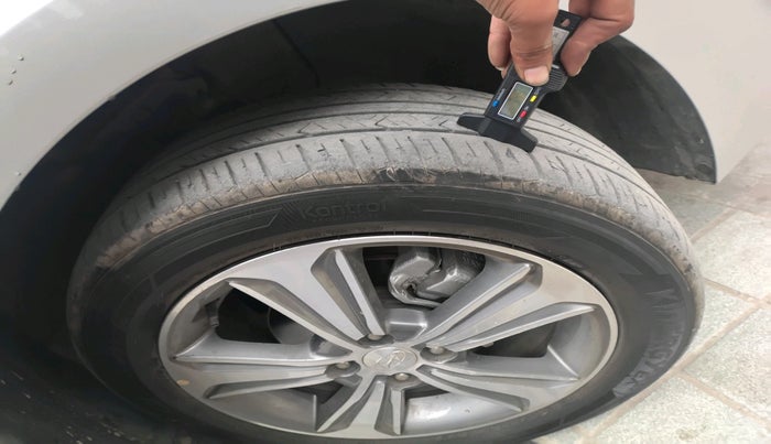 2018 Hyundai Verna 1.6 VTVT SX (O) AT, Petrol, Automatic, 58,763 km, tyre