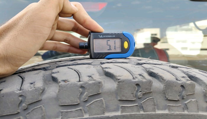 2021 Mahindra Thar LX D AT 4WD HT, Diesel, Automatic, 60,315 km, tyre