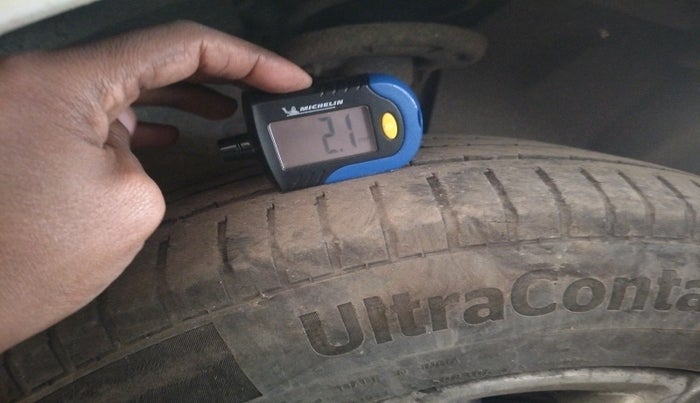 2015 Ford Ecosport TITANIUM 1.5L DIESEL, Diesel, Manual, 1,37,367 km, tyre