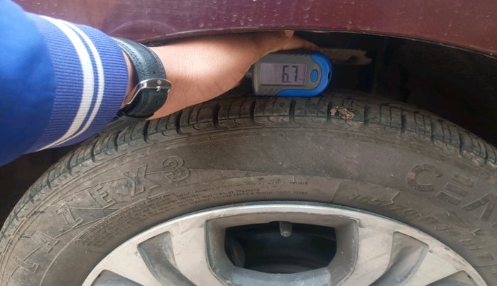 2022 Tata TIGOR XZ PLUS CNG, Petrol, Manual, 53,463 km, tyre