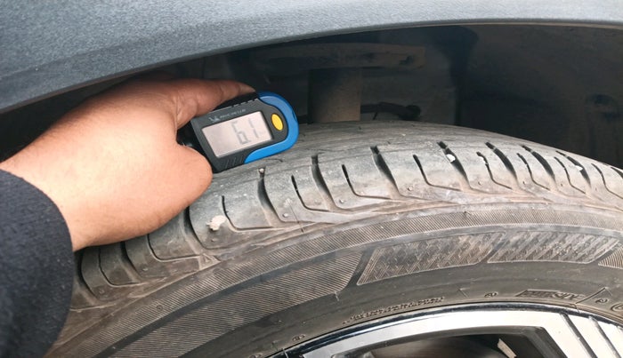 2025 Tata NEXON CREATIVE+ SUNROOF DCA 1.2 PETROL, Petrol, Automatic, 6,889 km, tyre