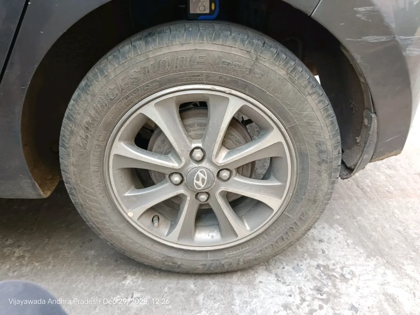 2015 Hyundai Grand i10 ASTA 1.2 KAPPA VTVT, Petrol, Manual, 98,218 km, tyre