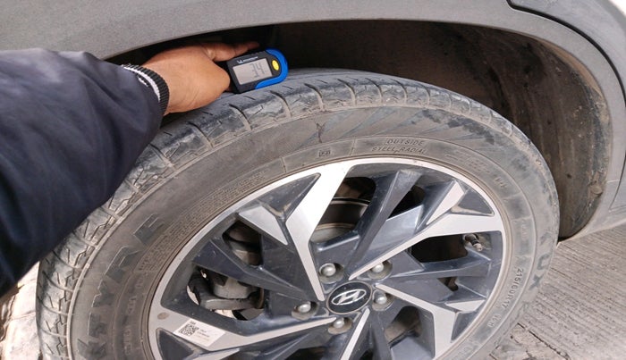 2023 Hyundai Creta SX (O) IVT 1.5 PETROL, Petrol, Automatic, 36,644 km, tyre