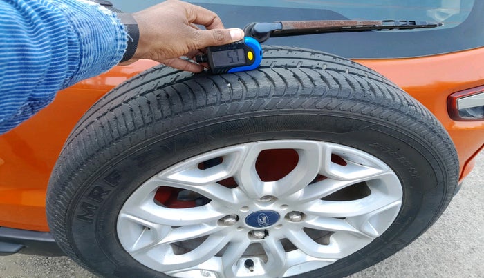 2013 Ford Ecosport TITANIUM 1.5L DIESEL, Diesel, Manual, 90,462 km, tyre