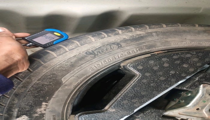 2018 Maruti Vitara Brezza ZDI AMT, Diesel, Automatic, 1,14,628 km, tyre