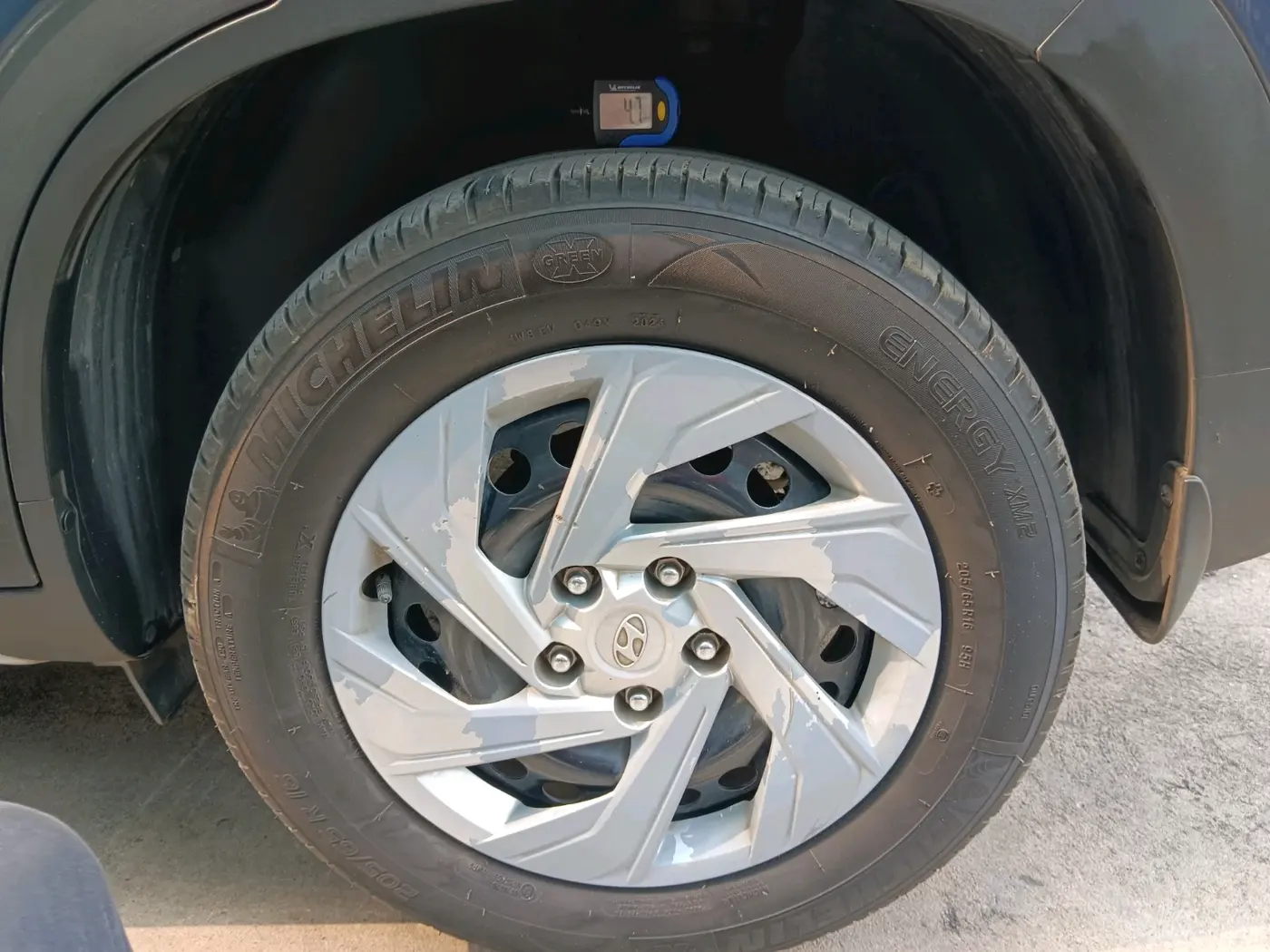 2022 Hyundai Creta EX 1.5 DIESEL, Diesel, Manual, 1,31,968 km, tyre