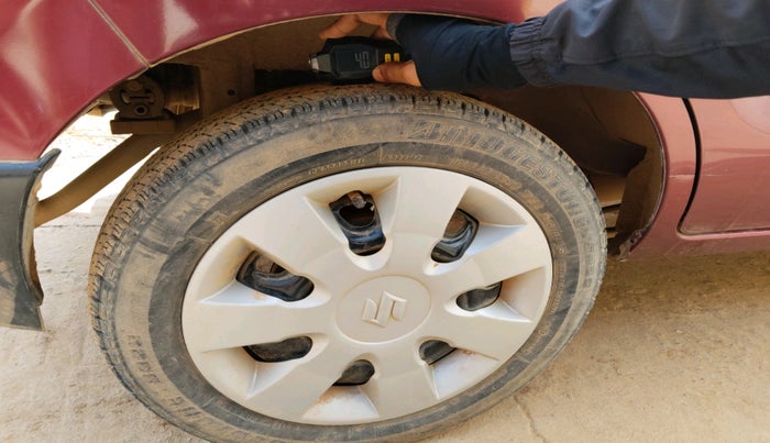 2015 Maruti Alto K10 VXI AMT, Petrol, Automatic, 54,269 km, tyre