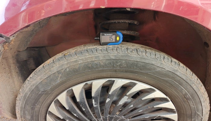 2011 Maruti Ritz VXI, Petrol, Manual, 1,57,606 km, tyre