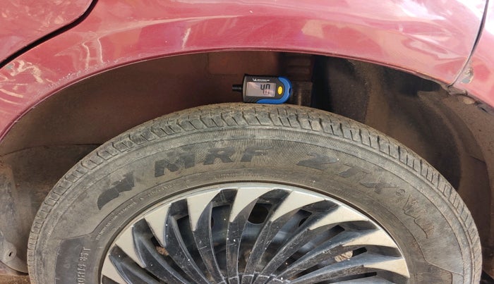 2011 Maruti Ritz VXI, Petrol, Manual, 1,57,606 km, tyre