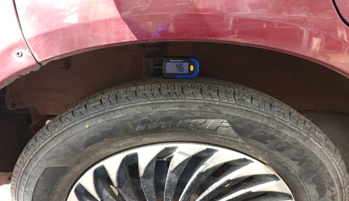 2011 Maruti Ritz VXI, Petrol, Manual, 1,57,606 km, tyre