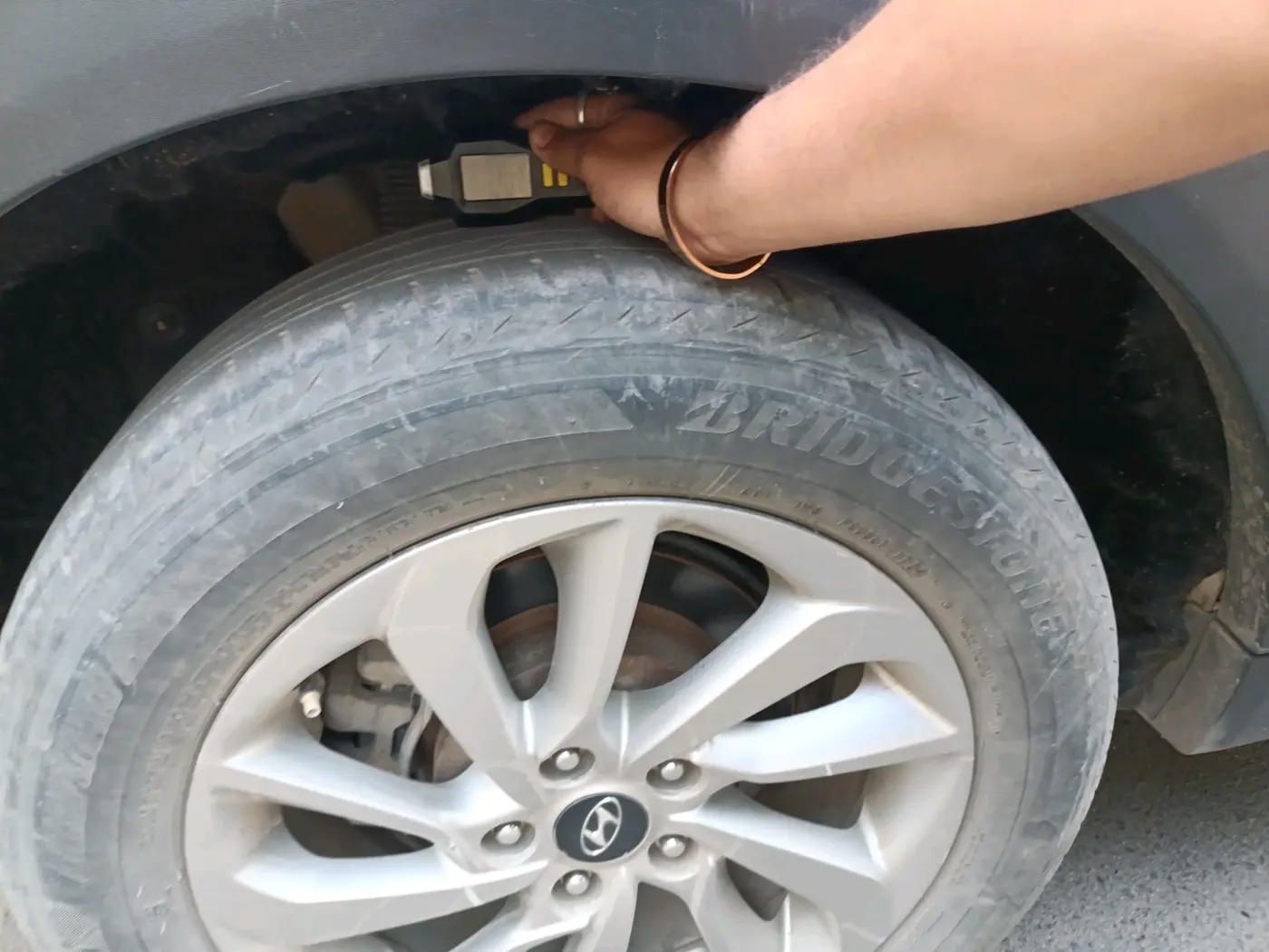 2018 Hyundai Tucson 2WD MT DIESEL, Diesel, Manual, 1,93,163 km, tyre