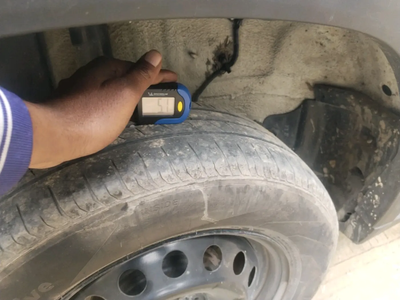 2023 Tata PUNCH PURE MT, Petrol, Manual, 43,088 km, tyre