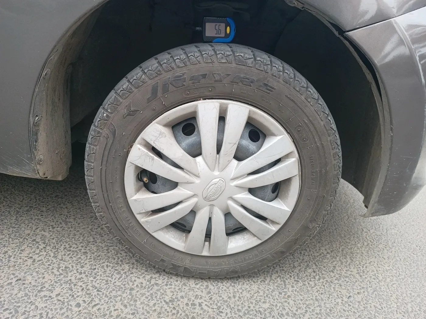 2016 Datsun Go Plus T, Petrol, Manual, 32,144 km, tyre