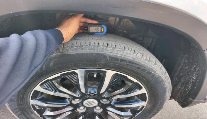 2021 Maruti Vitara Brezza LXI, Petrol, Manual, 70,270 km, tyre