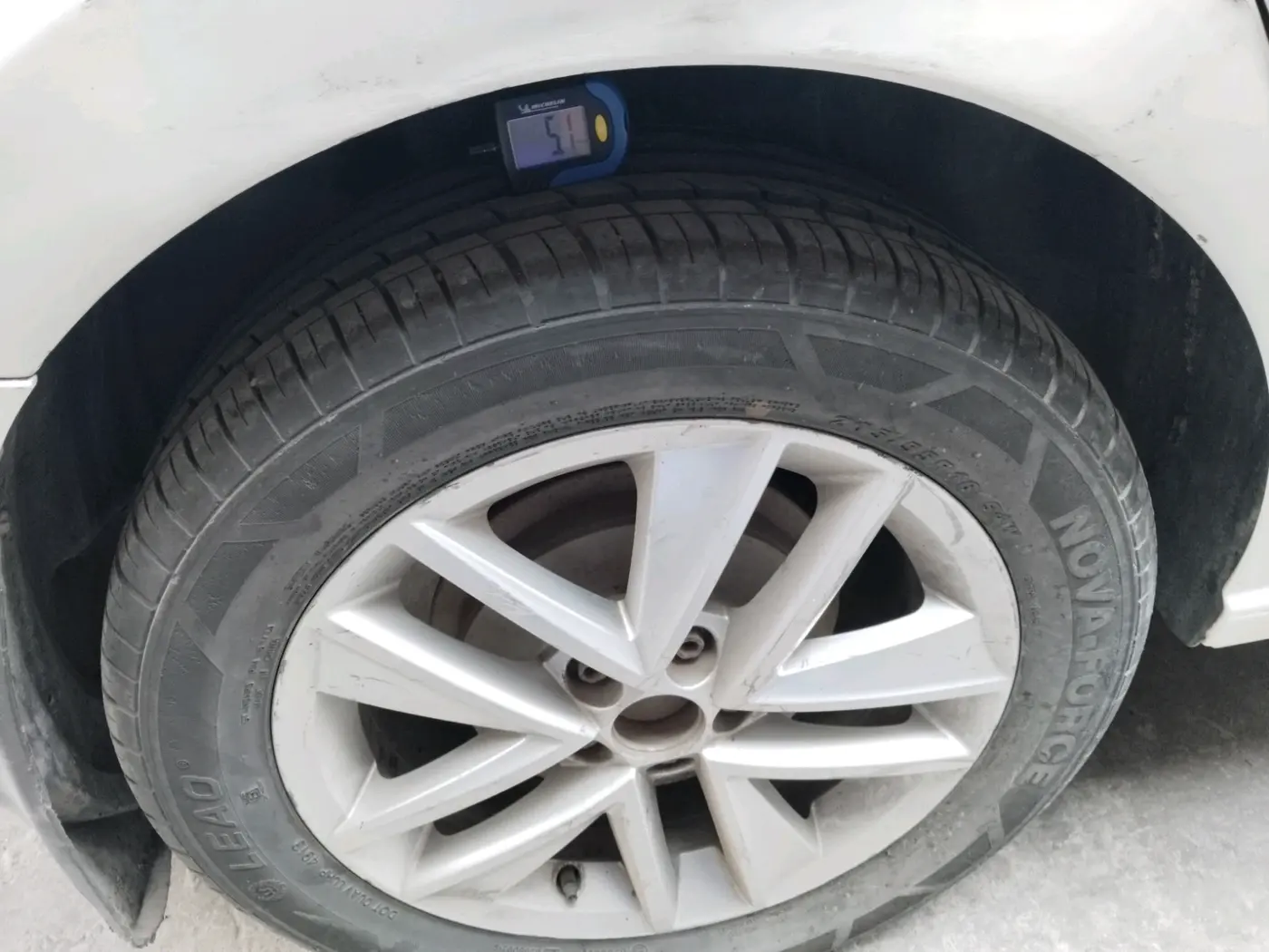 2018 Skoda Rapid STYLE 1.5 TDI, Diesel, Manual, 2,38,612 km, tyre