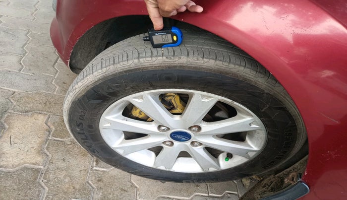 2012 Ford Fiesta TITANIUM+ PETROL AT, Petrol, Automatic, 1,16,128 km, tyre