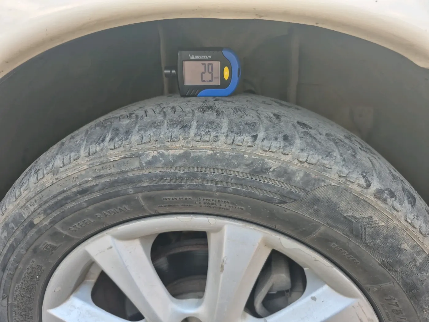 2013 Tata Indigo ECS VX CR4, Diesel, Manual, 1,20,419 km, tyre