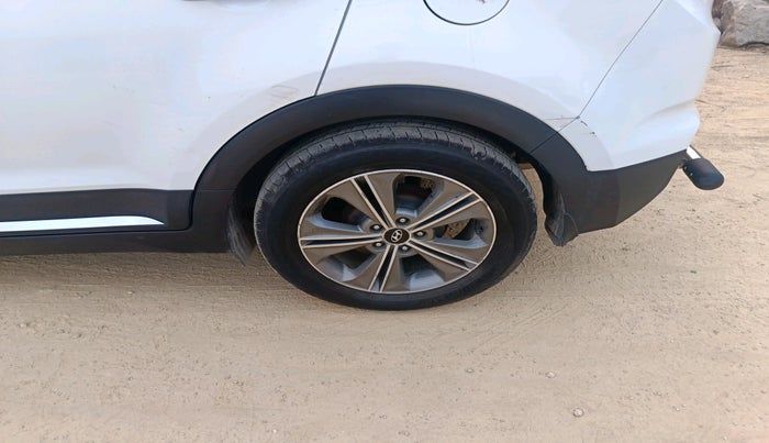 2017 Hyundai Creta SX PLUS AT 1.6 DIESEL, Diesel, Automatic, 1,34,370 km, tyre