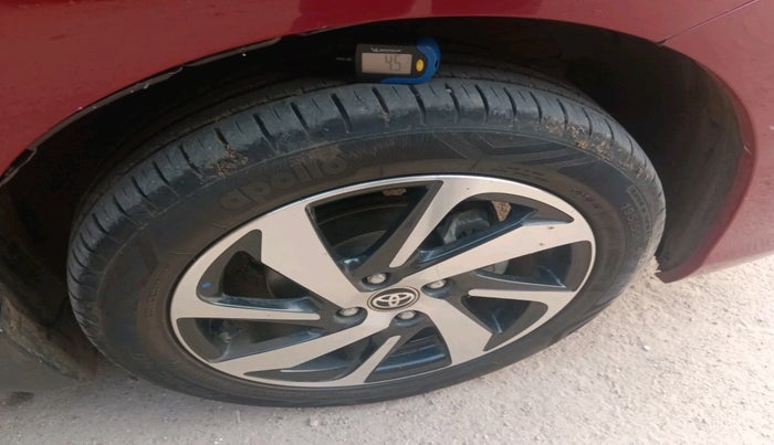 2024 Toyota Glanza G AMT, Petrol, Automatic, 17,622 km, tyre