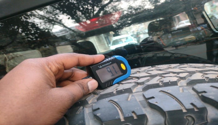 2021 Mahindra Thar LX HT PETROL 4WD MT, Petrol, Manual, 47,697 km, tyre