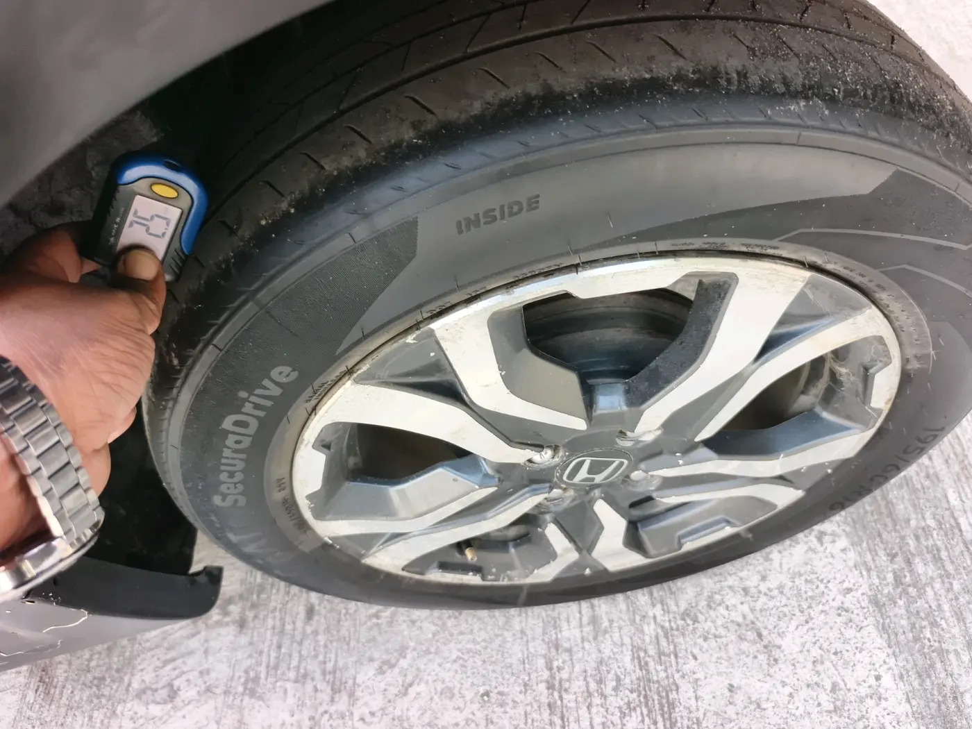 2019 Honda WR-V 1.5L I-DTEC S MT, Diesel, Manual, 73,163 km, tyre