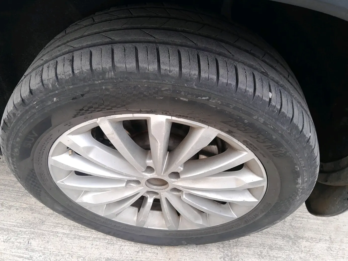 2018 Skoda Kodiaq STYLE 2.0 TDI 4X4 AT, Diesel, Automatic, 1,56,850 km, tyre