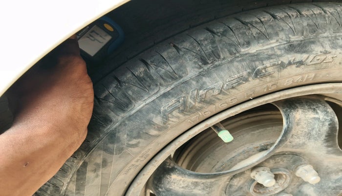 2020 Hyundai AURA S 1.2 AMT, Petrol, Automatic, 87,985 km, tyre